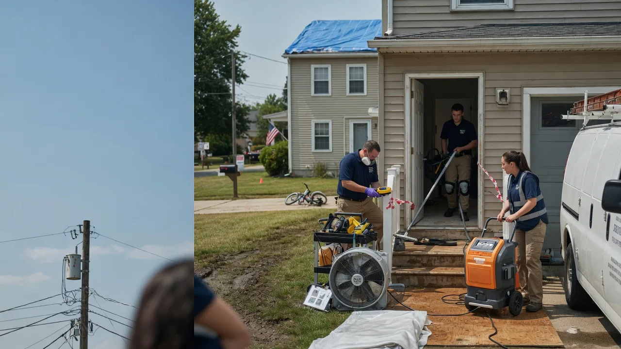 Water Damage Repair in Novice, TX near me